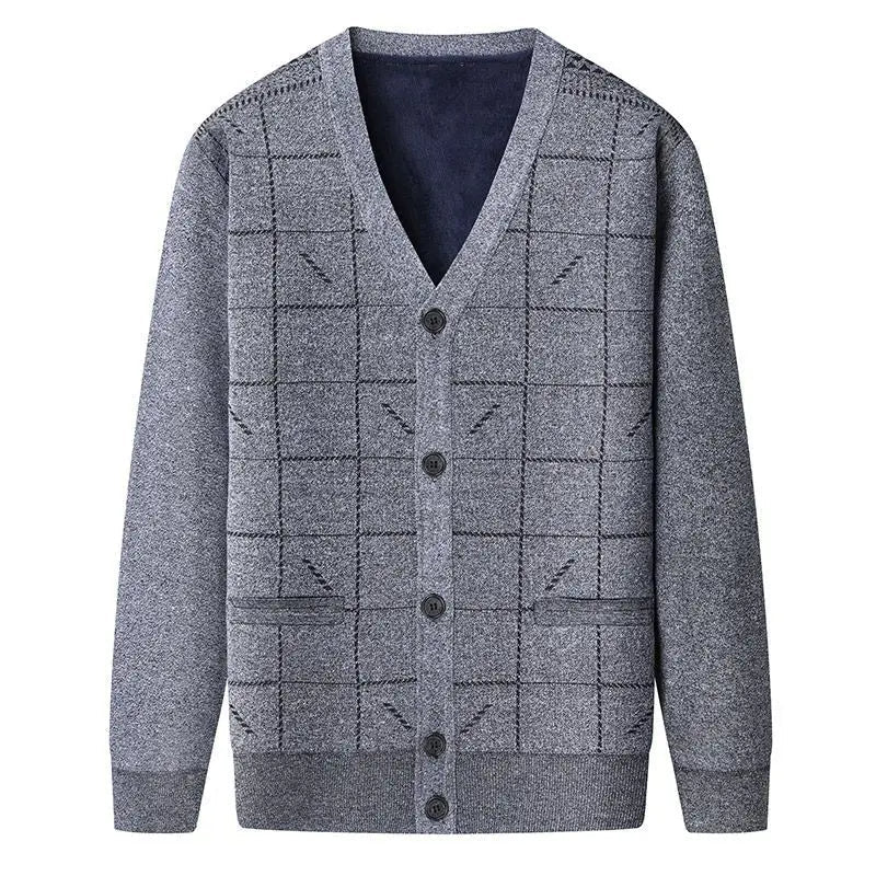 Elegante Strickjacke für Männer, perfekt für Herbst- und Wintertage