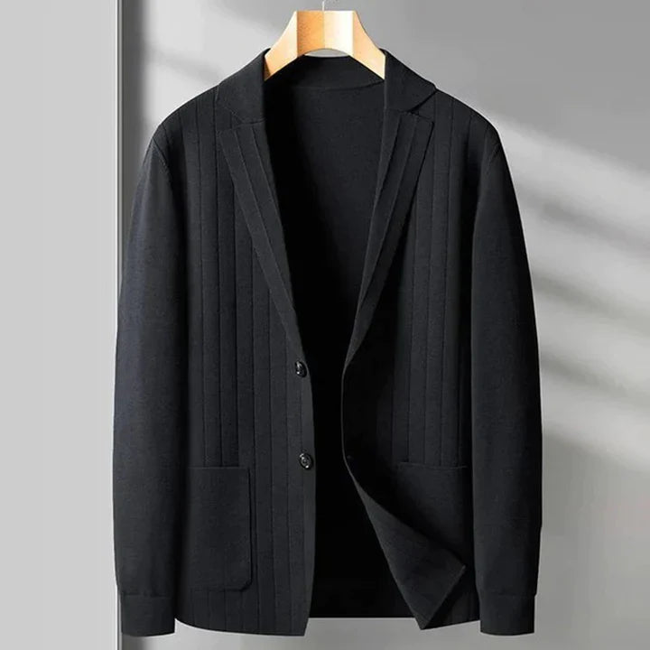 Stilvolle, elegante Strickjacke für Männer, perfekt für formelle und entspannte Anlässe