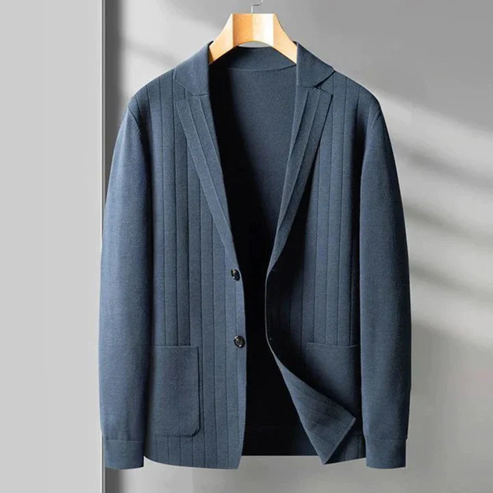 Stilvolle, elegante Strickjacke für Männer, perfekt für formelle und entspannte Anlässe