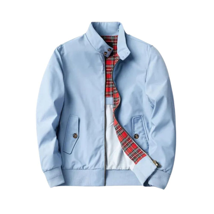 Elegante winddichte Jacke für Männer – Stilvoller Schutz vor Wind, ideal für Herbst- und Wintertage.