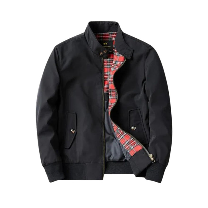 Elegante winddichte Jacke für Männer – Stilvoller Schutz vor Wind, ideal für Herbst- und Wintertage.