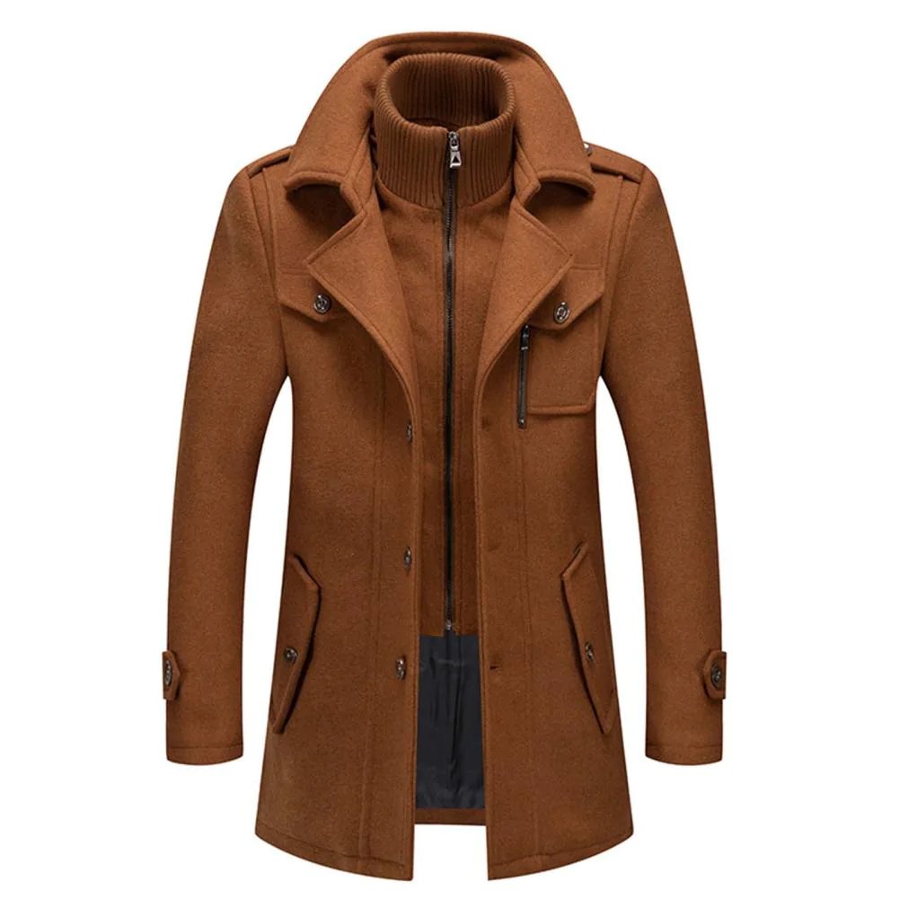 Elegante Winterjacke für Männer, ideal für kalte Herbst- und Wintertage, mit zeitlosem Design und hoher Wärmeisolierung