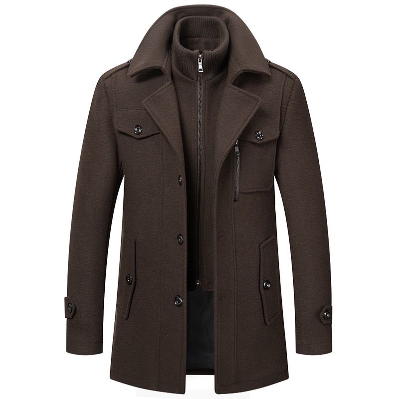 Elegante Winterjacke für Männer, ideal für kalte Herbst- und Wintertage, mit zeitlosem Design und hoher Wärmeisolierung