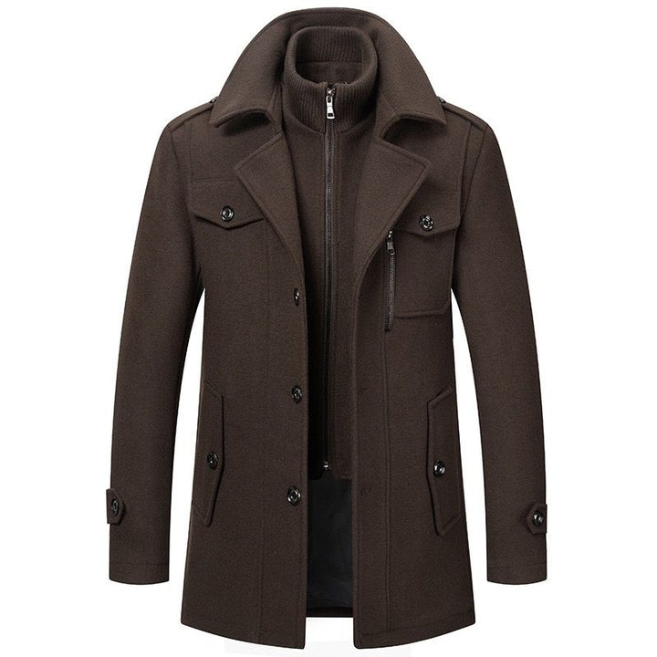 Elegante Winterjacke für Männer, ideal für kalte Herbst- und Wintertage, mit zeitlosem Design und hoher Wärmeisolierung