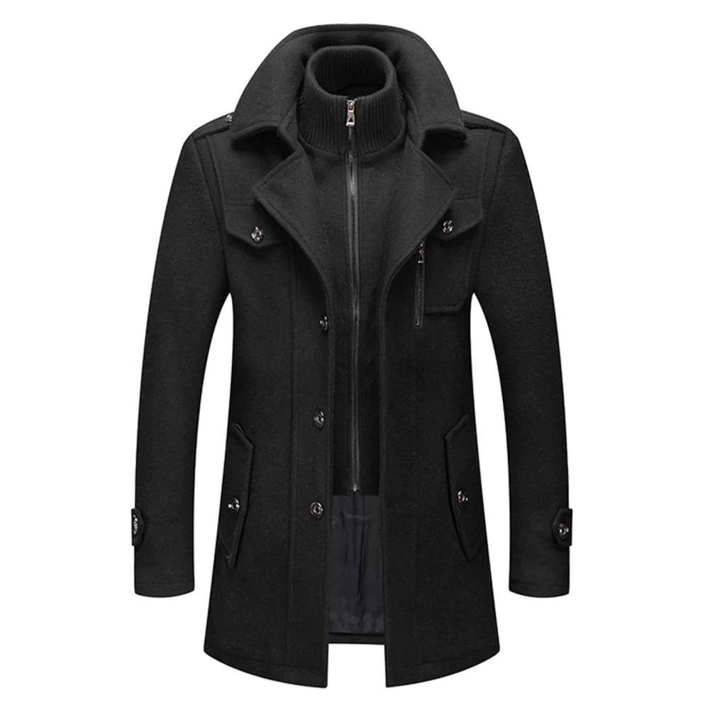 Elegante Winterjacke für Männer, ideal für kalte Herbst- und Wintertage, mit zeitlosem Design und hoher Wärmeisolierung