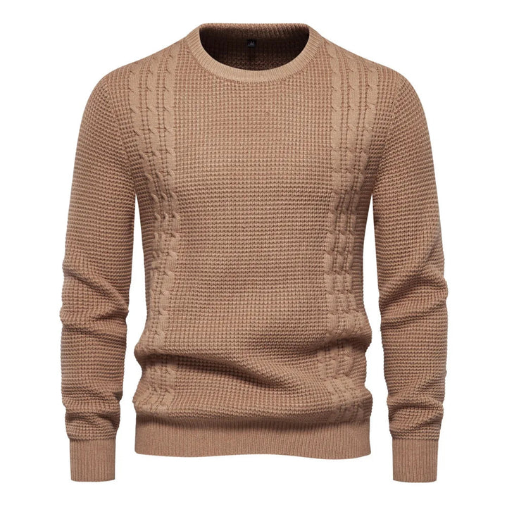 Eleganter Pullover für Männer, ideal für Herbst- und Wintertage.