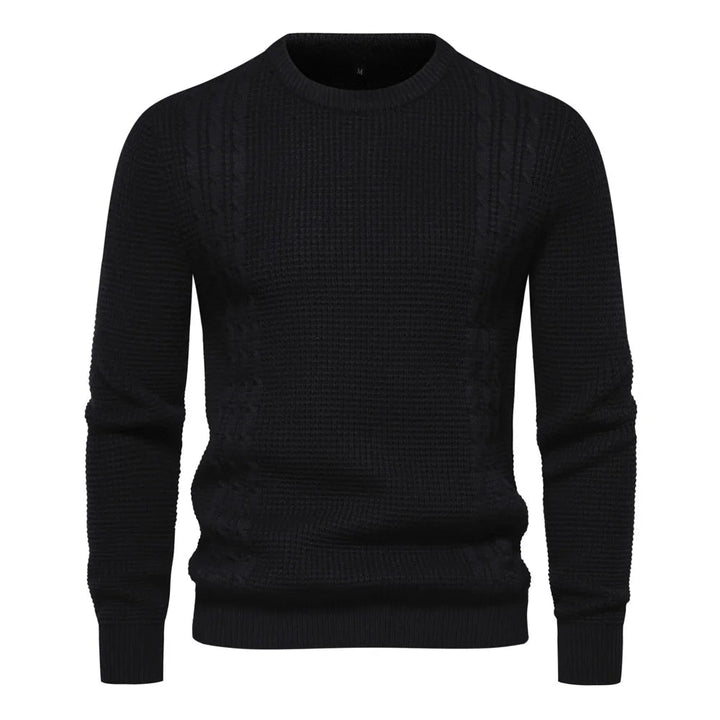 Eleganter Pullover für Männer, ideal für Herbst- und Wintertage.