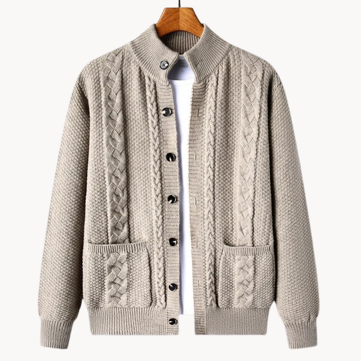 Eleganter Strickcardigan für Herbst und Winter, stilvoll und warm für kühle Tage