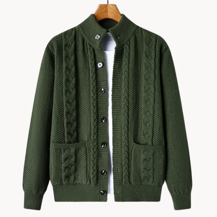 Eleganter Strickcardigan für Herbst und Winter, stilvoll und warm für kühle Tage