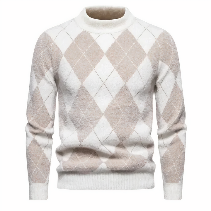 Eleganter warmer Pullover für Männer, ideal für stilvolle und gemütliche Anlässe.