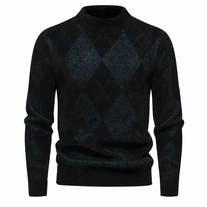 Eleganter warmer Pullover für Männer, ideal für stilvolle und gemütliche Anlässe.