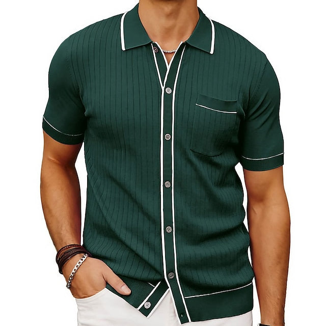 Elegantes Sommer-Polohemd für Männer – stilvoll, atmungsaktiv & bequem