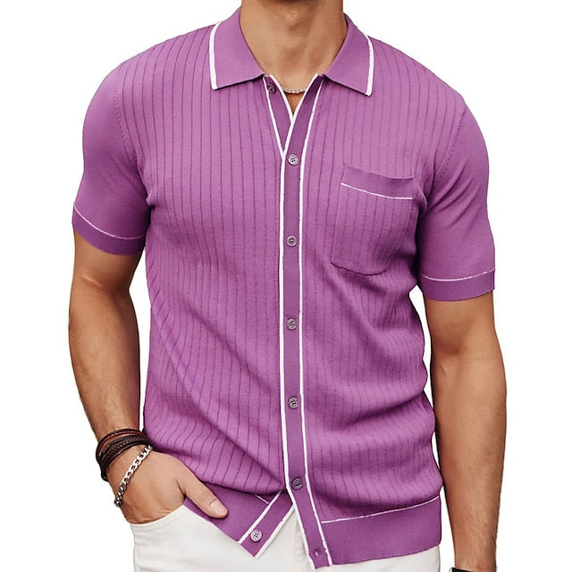 Elegantes Sommer-Polohemd für Männer – stilvoll, atmungsaktiv & bequem