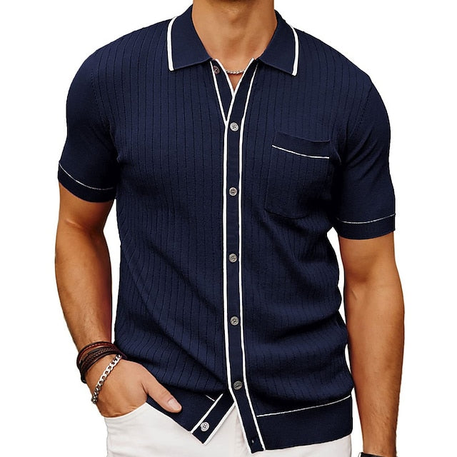 Elegantes Sommer-Polohemd für Männer – stilvoll, atmungsaktiv & bequem