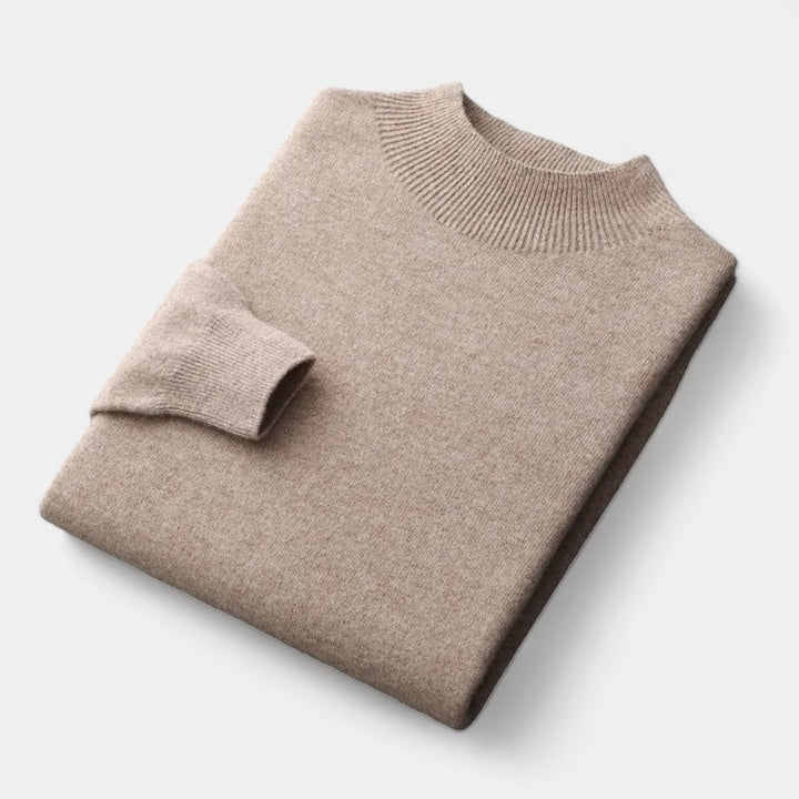 Premium-Winterpullover im Old-Money-Stil für Herren, elegant und warm für die kalte Jahreszeit.