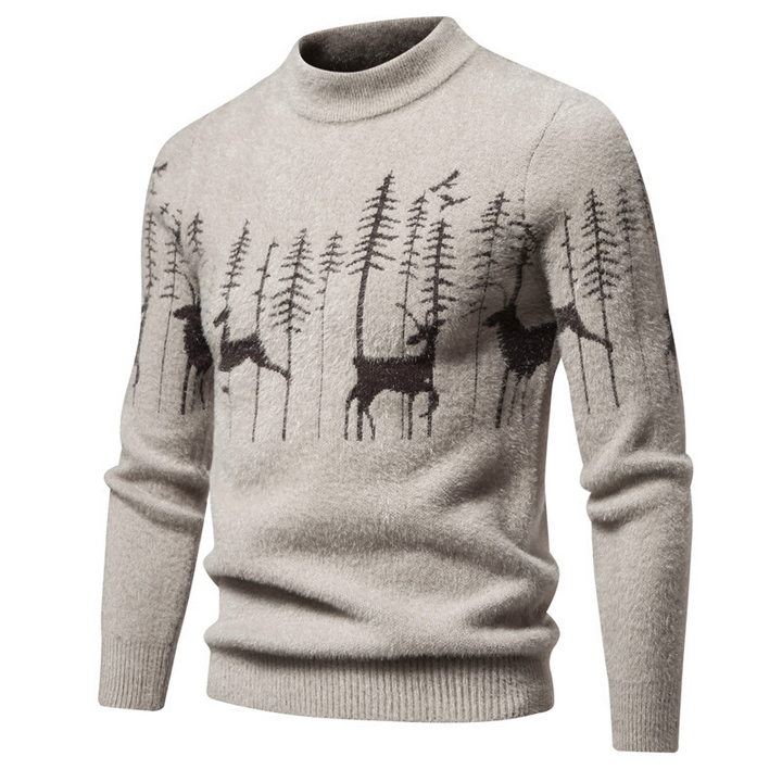 Exklusiver Herren-Weihnachtspullover mit stilvollem Design für festliche Anlässe
