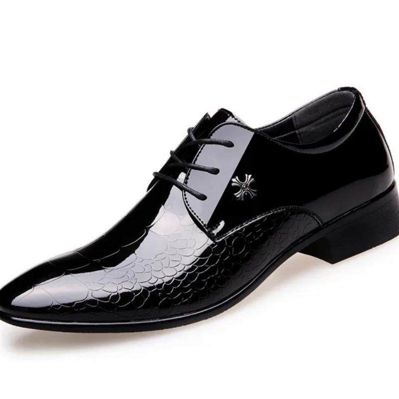 Klassische formale Herren-Schnürschuhe mit rutschfester Sohle für Business und Büro








