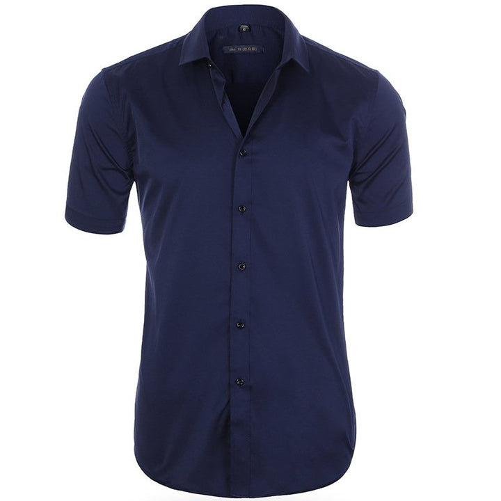 Formales Hemd für Männer mit Knitterschutz, elegant und pflegeleicht für Business und Anlässe.
