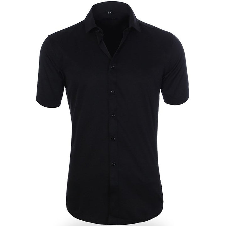 Formales Hemd für Männer mit Knitterschutz, elegant und pflegeleicht für Business und Anlässe.