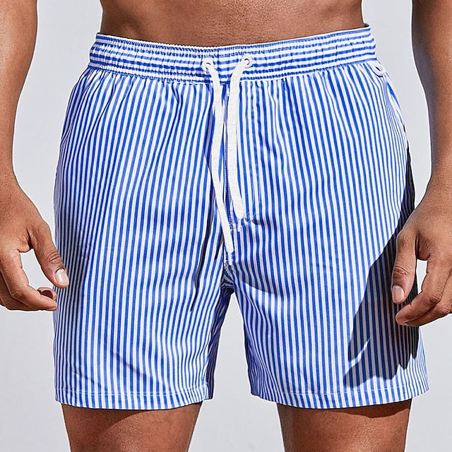 Freizeit-Badehose für Männer, schnelltrocknend und bequem für Strand und Pool.