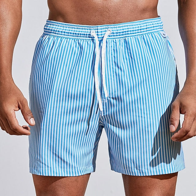 Freizeit-Badehose für Männer, schnelltrocknend und bequem für Strand und Pool.