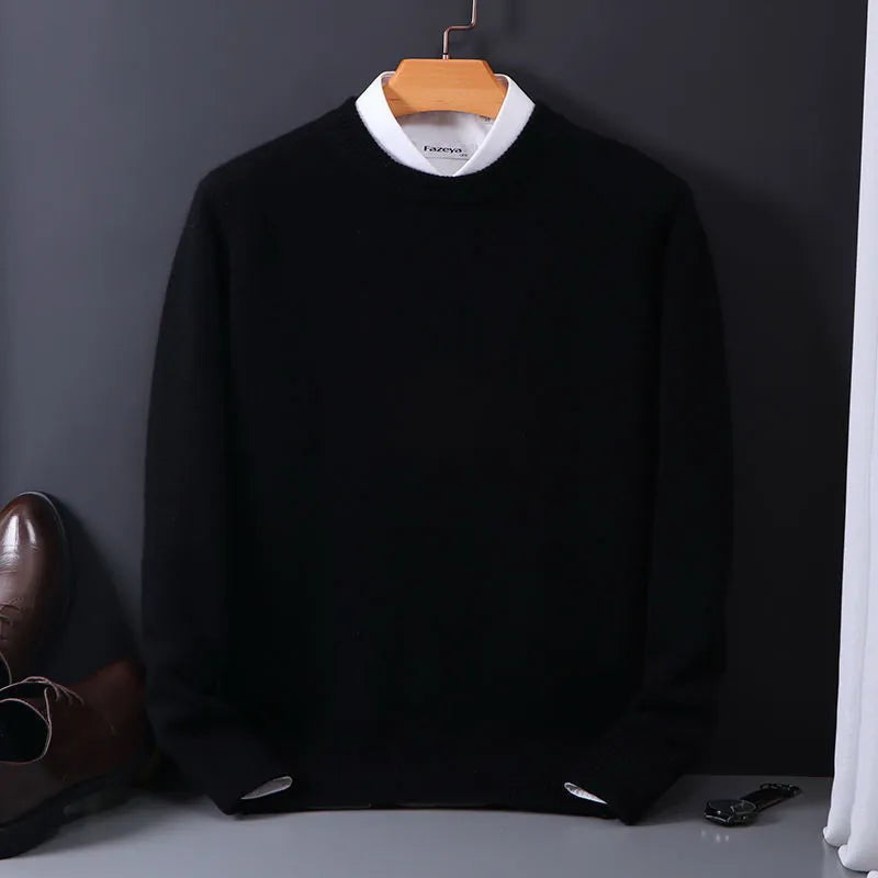 Freizeitpullover für Männer für den Winter, ideal für kalte Herbst- und Wintertage.