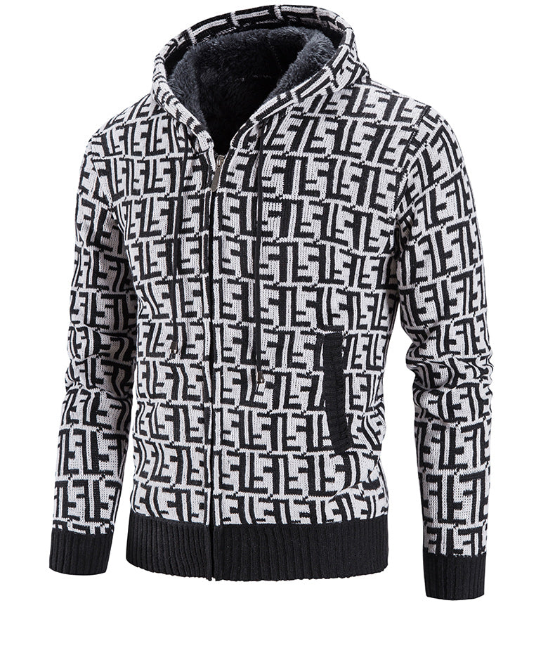 Lässiger Winter-Hoodie für Männer mit Kapuze und Kängurutaschen, ideal für kalte Tage und entspannte Outfits