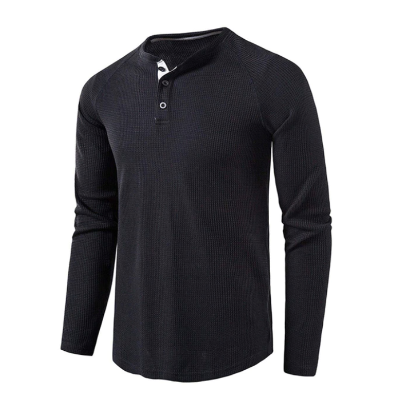 Gemütliches langärmeliges Sommerhemd für Männer, leicht und atmungsaktiv für stilvolle Sommerlooks.