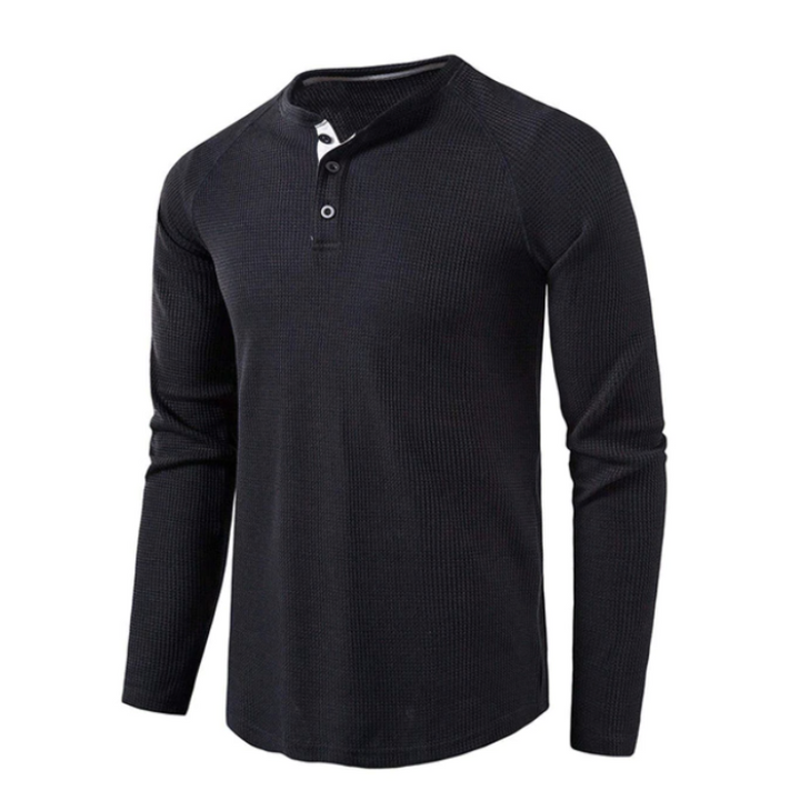 Gemütliches langärmeliges Sommerhemd für Männer, leicht und atmungsaktiv für stilvolle Sommerlooks.