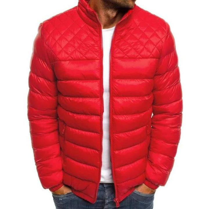 Gesteppte Winterjacke für Männer, ideal für kalte Herbst- und Wintertage