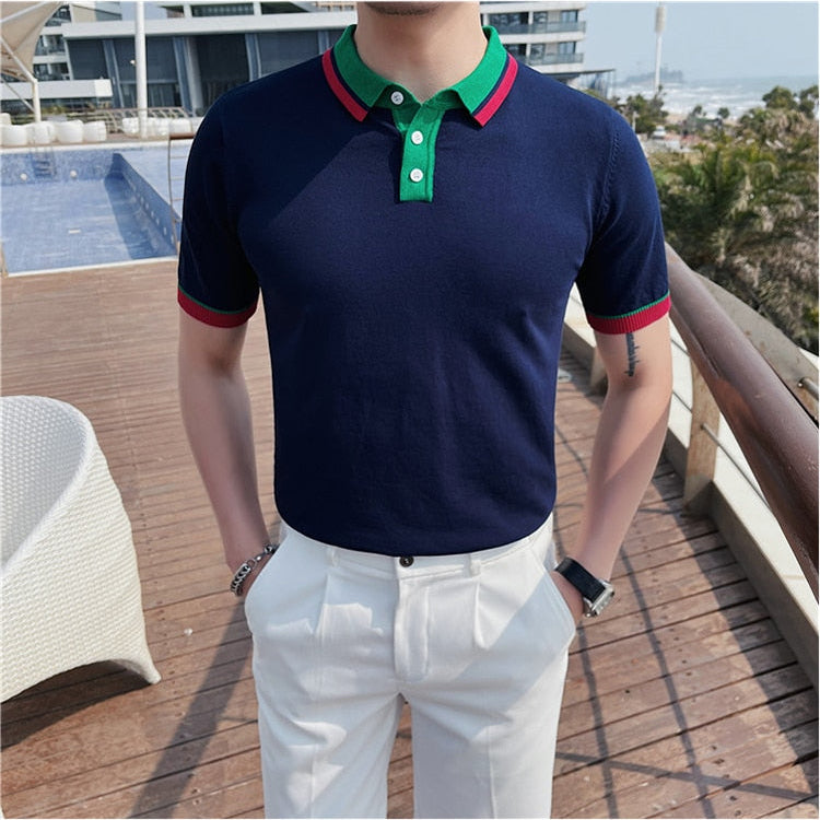 Herren Casual Sommer Poloshirt – stilvoll, bequem und ideal für warme Tage