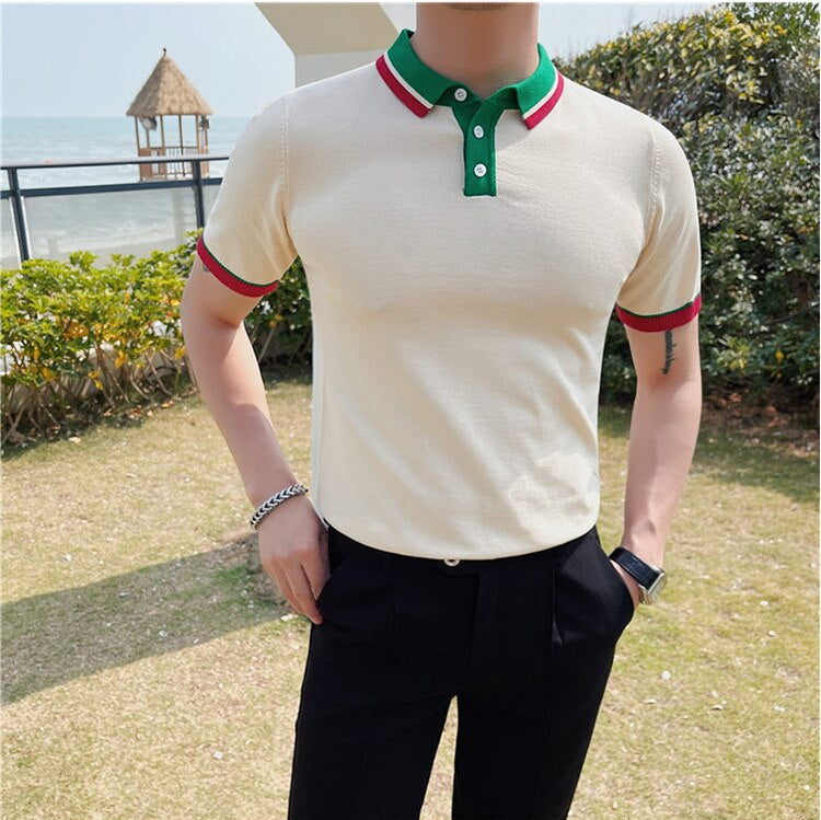 Herren Casual Sommer Poloshirt – stilvoll, bequem und ideal für warme Tage