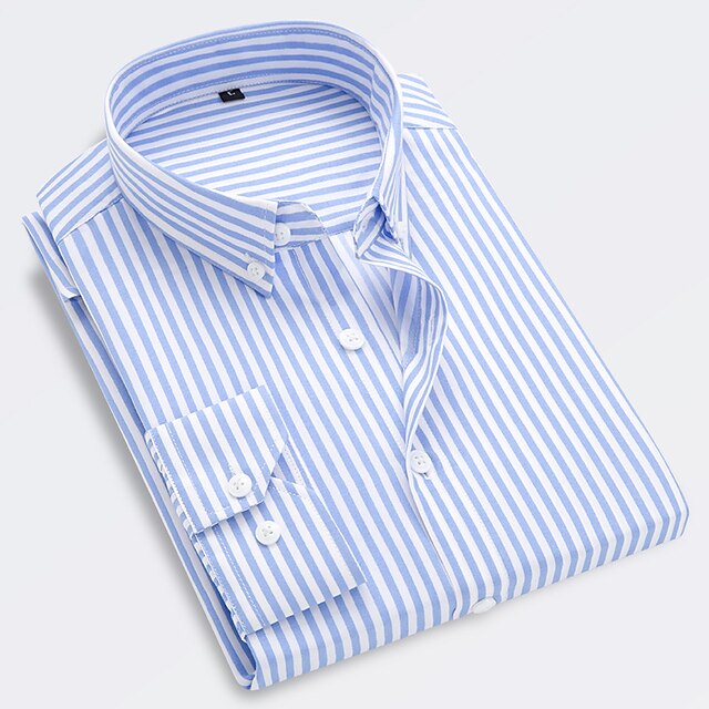 Elegantes gestreiftes Herren-Sommerhemd – leicht, atmungsaktiv und perfekt für warme Tage