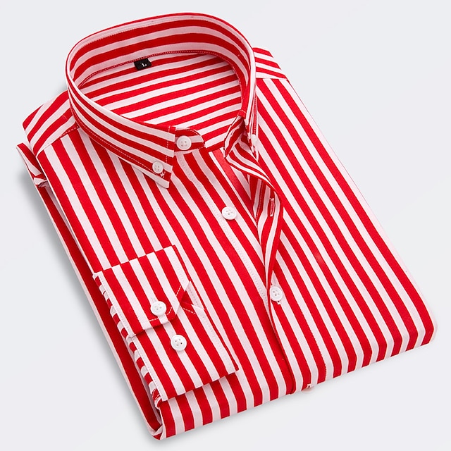 Elegantes gestreiftes Herren-Sommerhemd – leicht, atmungsaktiv und perfekt für warme Tage