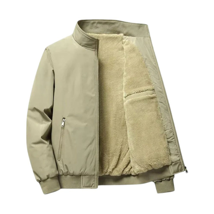 Herren Freizeitjacke mit Fleece für den Winter – warme und stilvolle Wahl für kalte Tage.