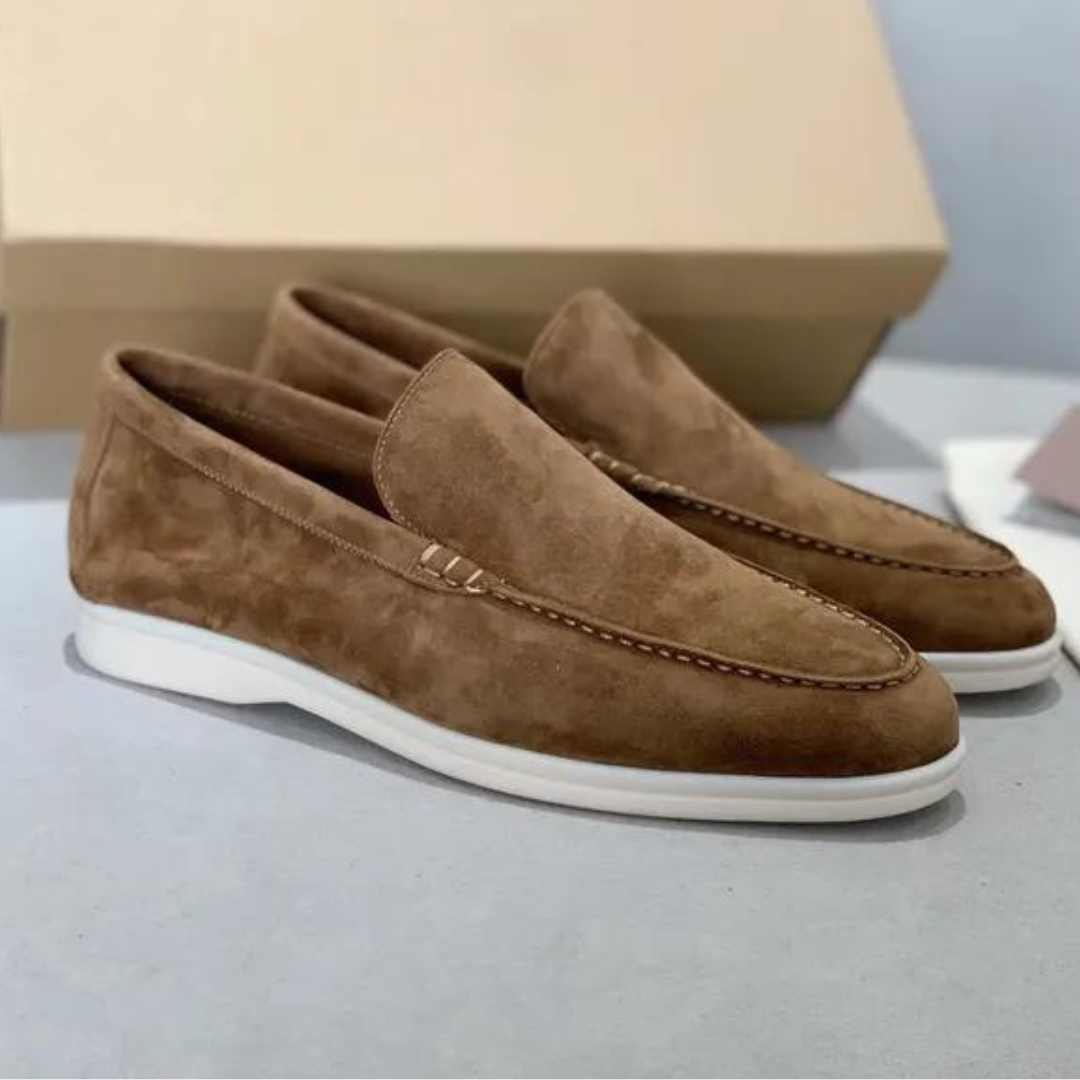 Herren Freizeitschuhe aus Wildleder, elegant und komfortabel, ideal für Herbst- und Wintertage