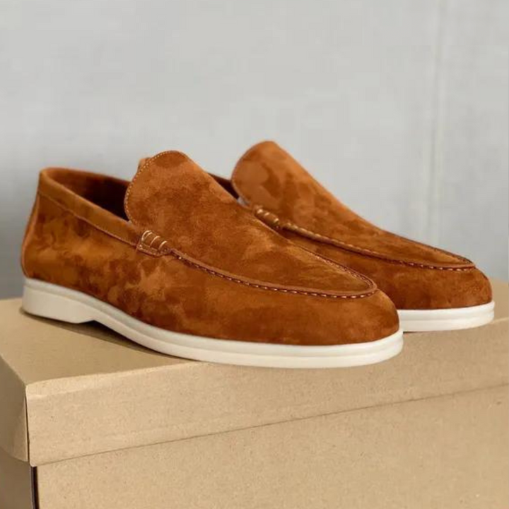 Herren Freizeitschuhe aus Wildleder, elegant und komfortabel, ideal für Herbst- und Wintertage