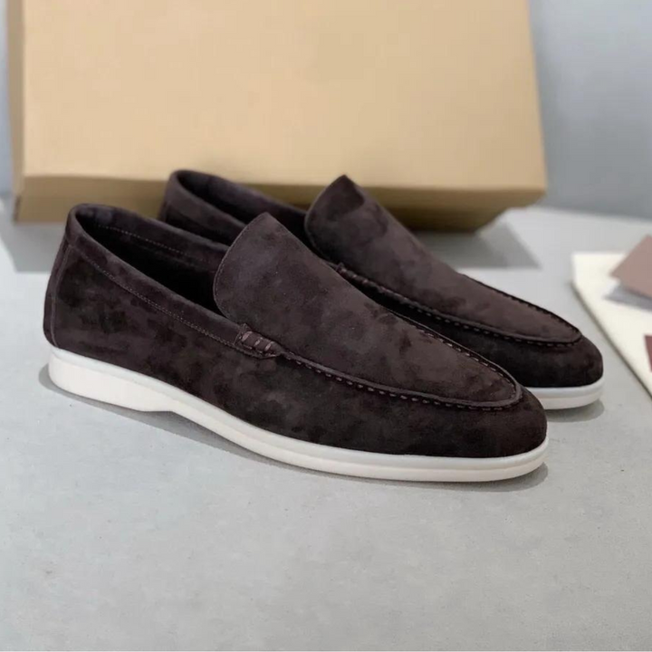 Herren Freizeitschuhe aus Wildleder, elegant und komfortabel, ideal für Herbst- und Wintertage