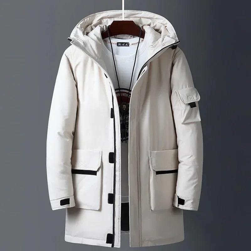 Herren-Kapuzenjacke mit Multi-Taschen für zusätzliche Funktionalität und Komfort
