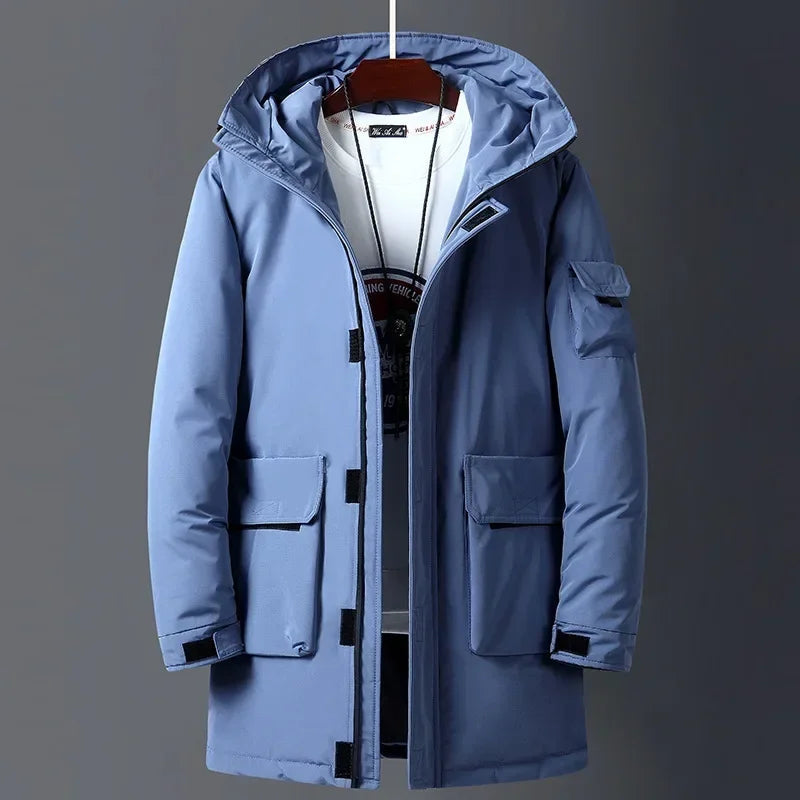 Herren-Kapuzenjacke mit Multi-Taschen für zusätzliche Funktionalität und Komfort
