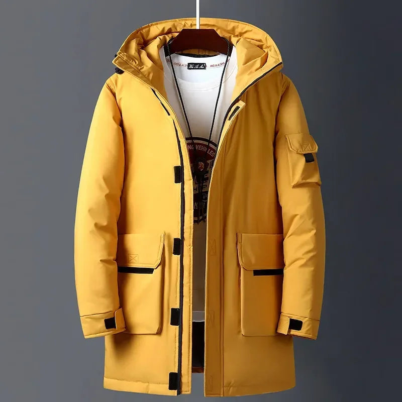 Herren-Kapuzenjacke mit Multi-Taschen für zusätzliche Funktionalität und Komfort