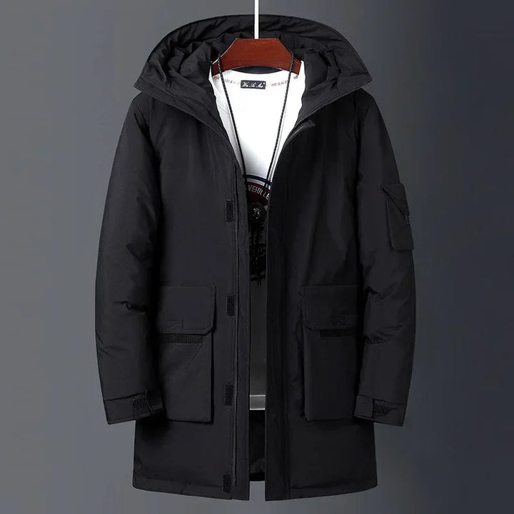 Herren-Kapuzenjacke mit Multi-Taschen für zusätzliche Funktionalität und Komfort