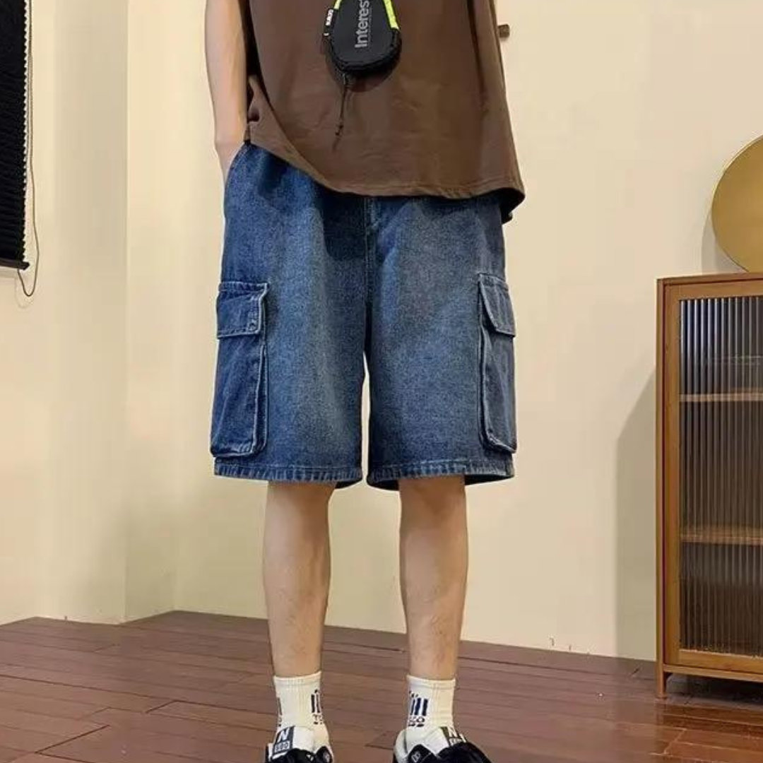 Herren-Shorts aus zeitlosem Sommer-Denim – leicht, bequem und stilvoll
