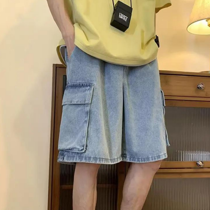 Herren-Shorts aus zeitlosem Sommer-Denim – leicht, bequem und stilvoll