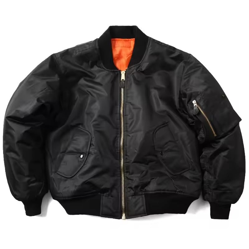 Herren lässige wasserdichte warme Bomberjacke, ideal für kalte Herbst- und Wintertage.