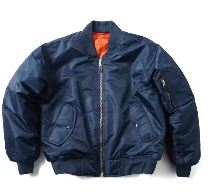 Herren lässige wasserdichte warme Bomberjacke, ideal für kalte Herbst- und Wintertage.