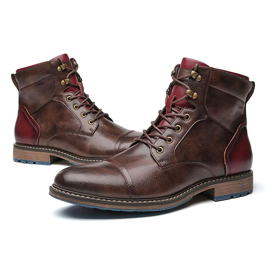 Hochwertige Oxford-Stiefel für Herren aus Leder, elegantes Design für jedes Outfit.