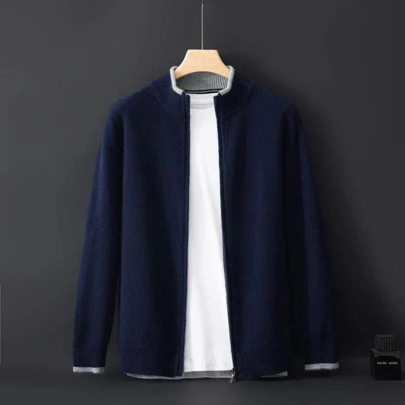 Hochwertige warme Freizeitjacke für Männer, perfekt für Herbst- und Wintertage