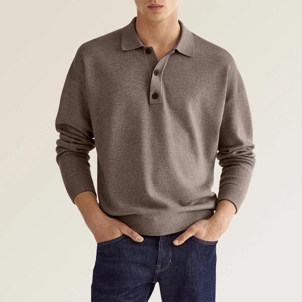 Zeitlos eleganter Pullover für Männer, ideal für kühle Herbst- und Wintertage