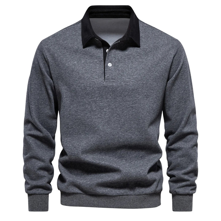 Klassisch eleganter Pullover für Männer, ideal für Herbst- und Wintertage, bietet Wärme und zeitlosen Stil